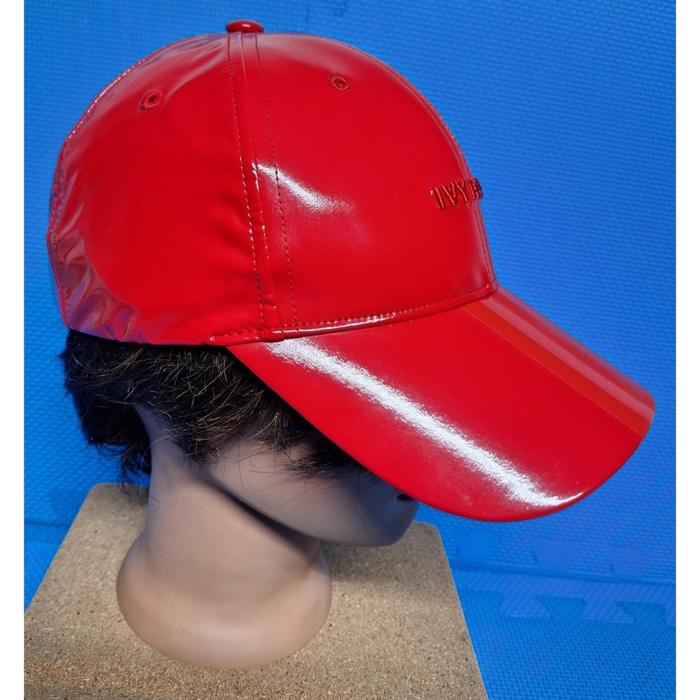 Ivy Park X Adidas Originals Baseball Cap Red Latex Beyoncé One Size Fits Most - Picture 4 of 12